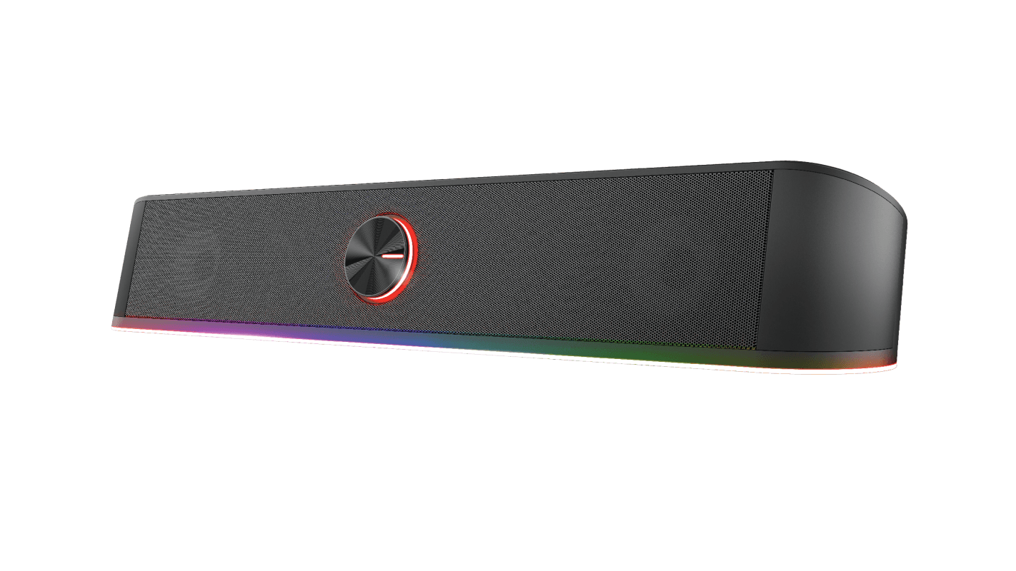 Soundbar Trust GXT 619 Thorne RGB, 12W, USB, negru