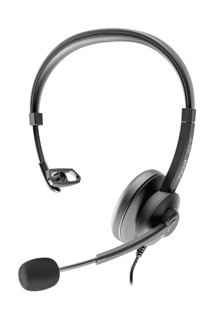 Casti Head-band AXTEL AXH-ACEUCM, Wired, Noise-canceling, Negru - 6