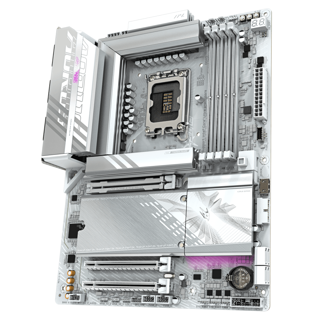 Placa de baza Gigabyte B860 AORUS ELITE WIFI7 ICE, Socket - 4