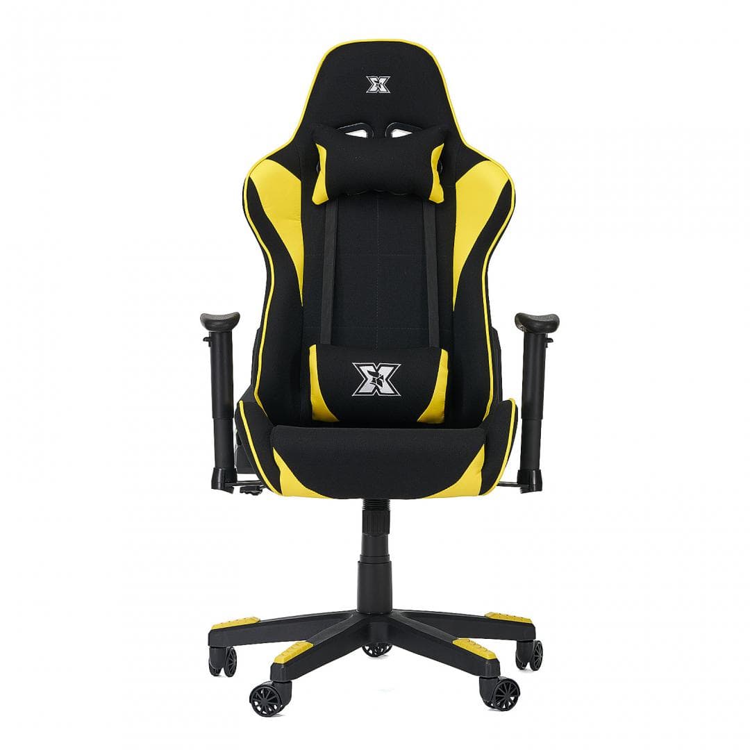Scaun gaming X by Serioux, Torin, ajustabil, material textil, piston