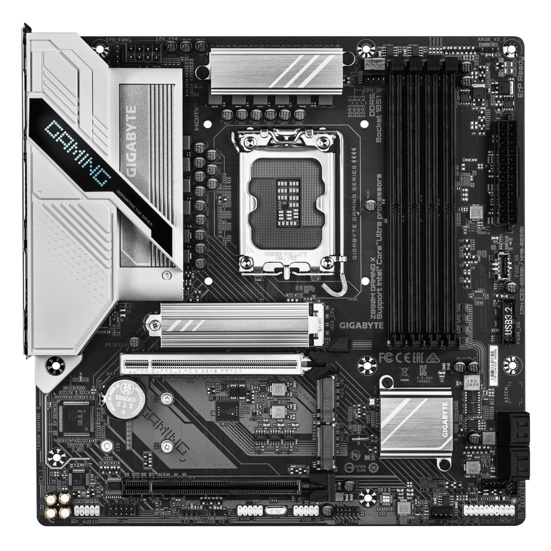 Placa de baza Gigabyte Z890M GAMING X, Socket 1851, DDR5, - 2