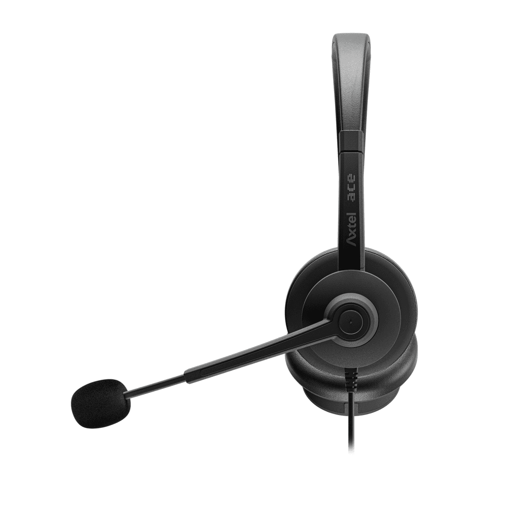 Casti Head-band AXTEL AXH-ACEUCD, Cu fir, Negru - 6