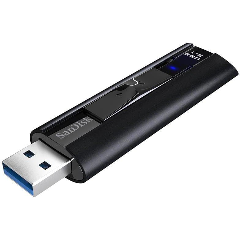 Memorie USB SanDisk Extreme Pro 128 GB, USB 3.1, Negru - 2
