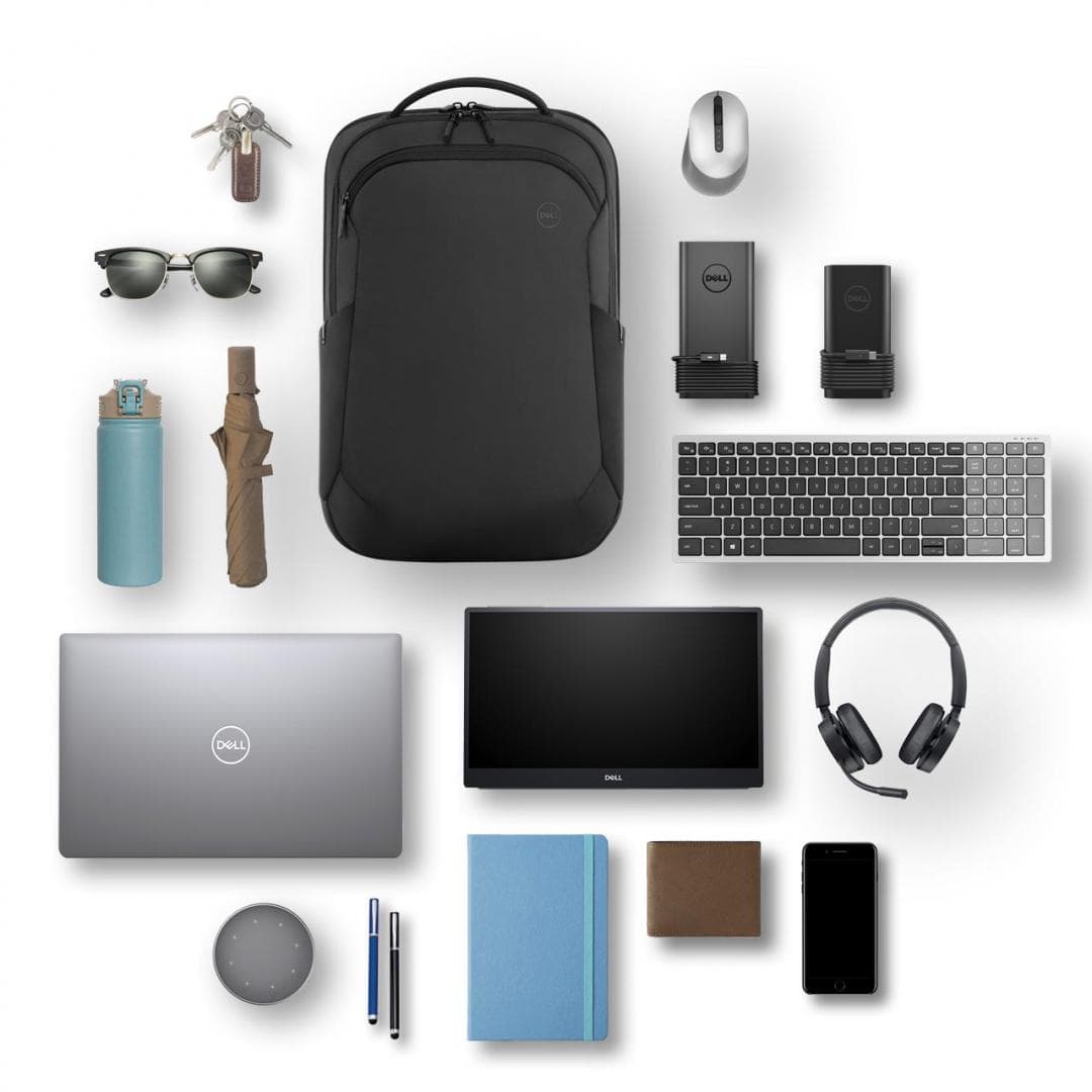Dell EcoLoop Pro Backpack 15.6" CP5723, Color: Black - 3