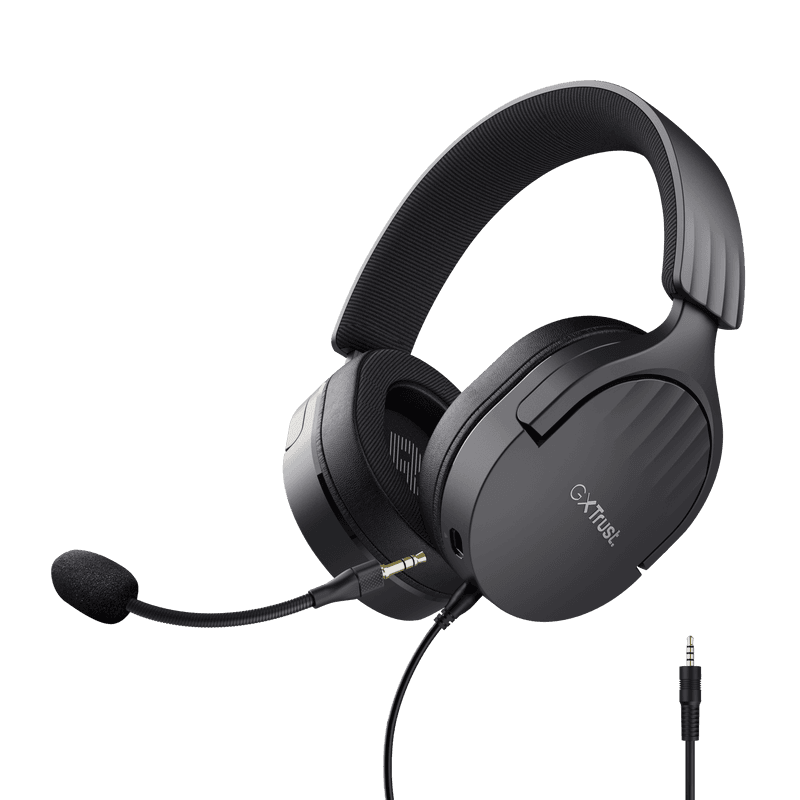 Casti Head-band Trust GXT 489 FAYZO, Wired, Negru