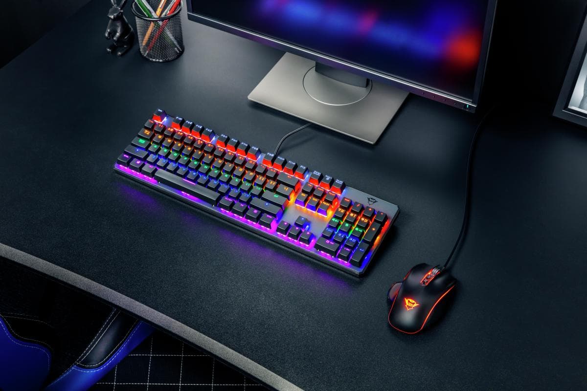 Tastatura Trust GXT 865 Asta, Mechanical Gaming, neagra - 6
