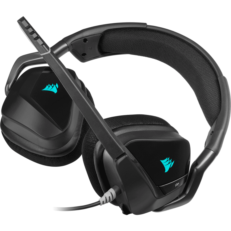 Casti Gaming Head-band Corsair VOID ELITE USB, Wired, Negru - 2
