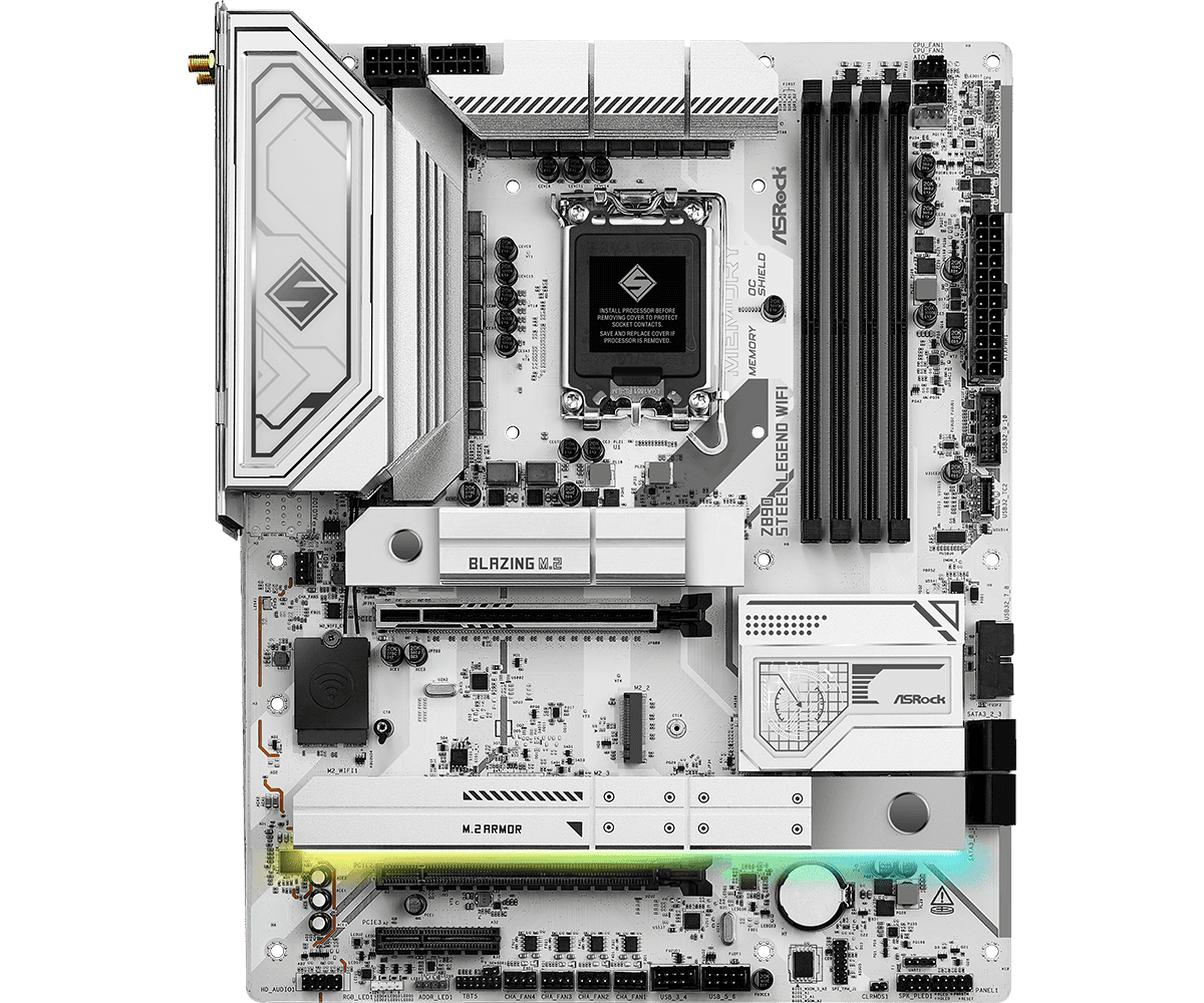 Placa de baza ASRock Z890 Steel Legend WiFi, Socket 1851, - 2