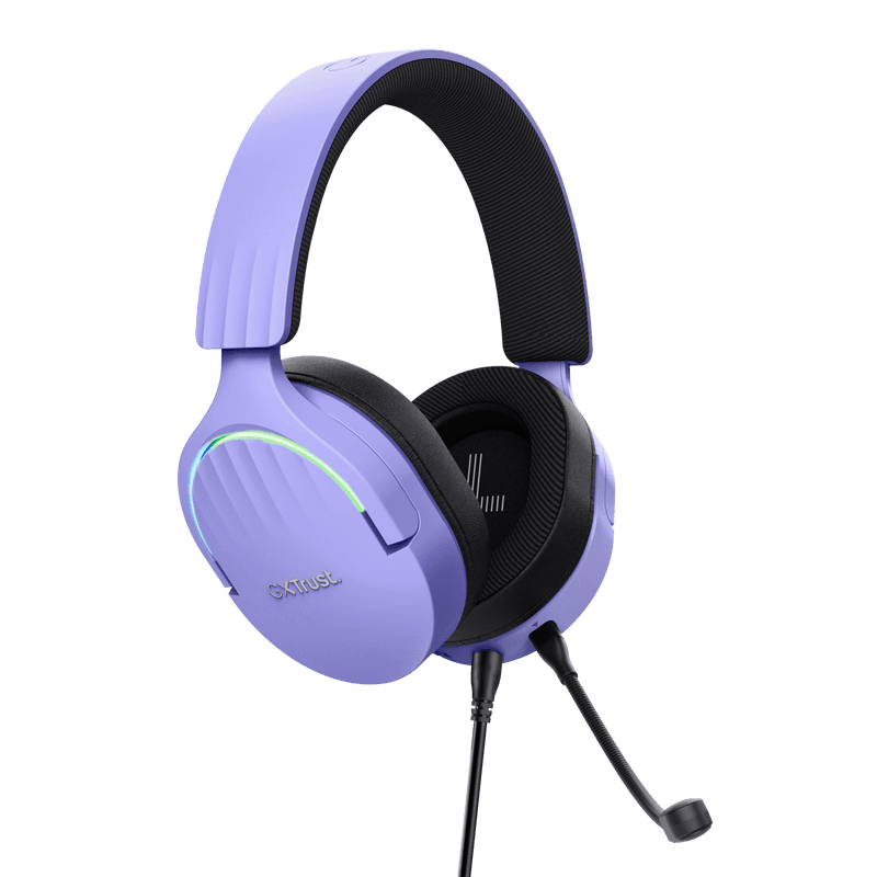 Casti Gaming Head-band Trust GXT 490P FAYZO, Wired, Multicolor - 3