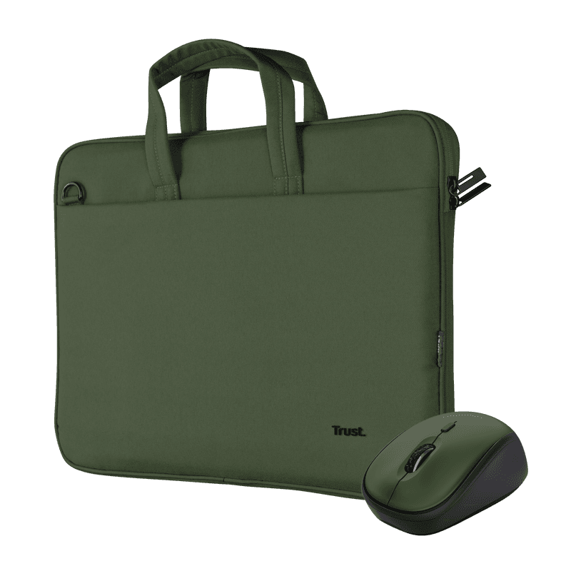 Kit Geanta de laptop Trust Bologna pentru laptop-uri cu diagonala