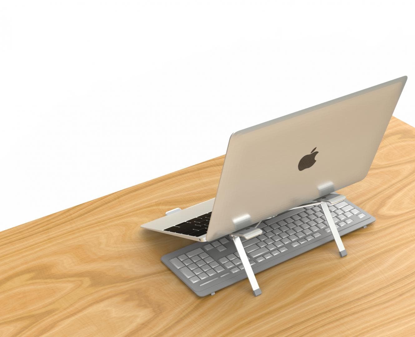 Suport laptop Serioux, SRXNCPU2, material aluminiu, dimensiune deschisă: 190x250x4mm,dimensiune pliată: - 13