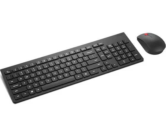 Lenovo Essential Wireless Combo Keyboard & Mouse Gen2 Black; Battery - 3