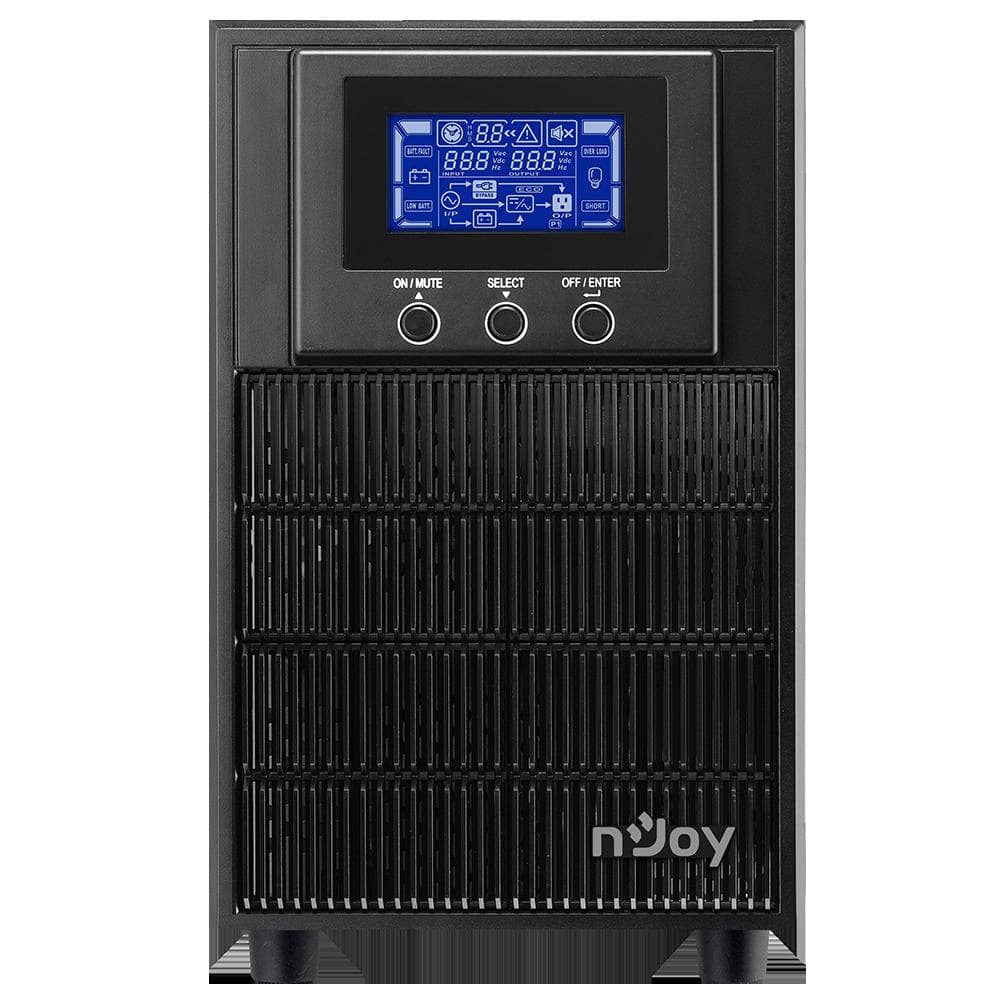 UPS nJoy Aten PRO 2000, 2000VA/ 1800W, On-line, LCD Display, - 2