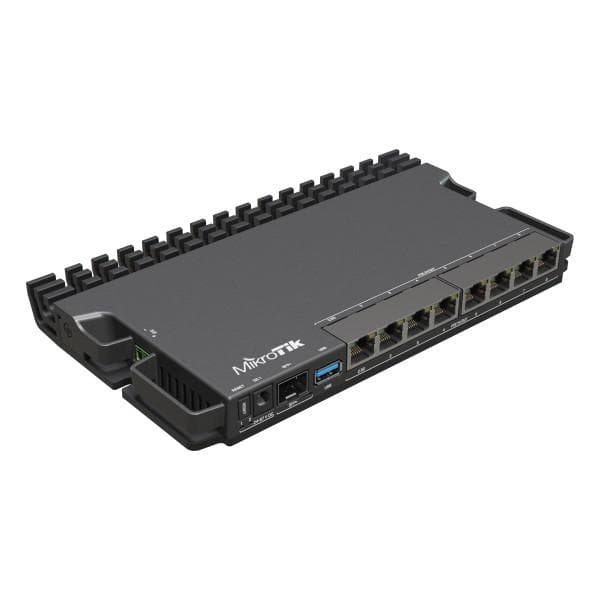 MIKTOTIK Router de retea 8 Porturi, 7 Porturi Gigabit, 1