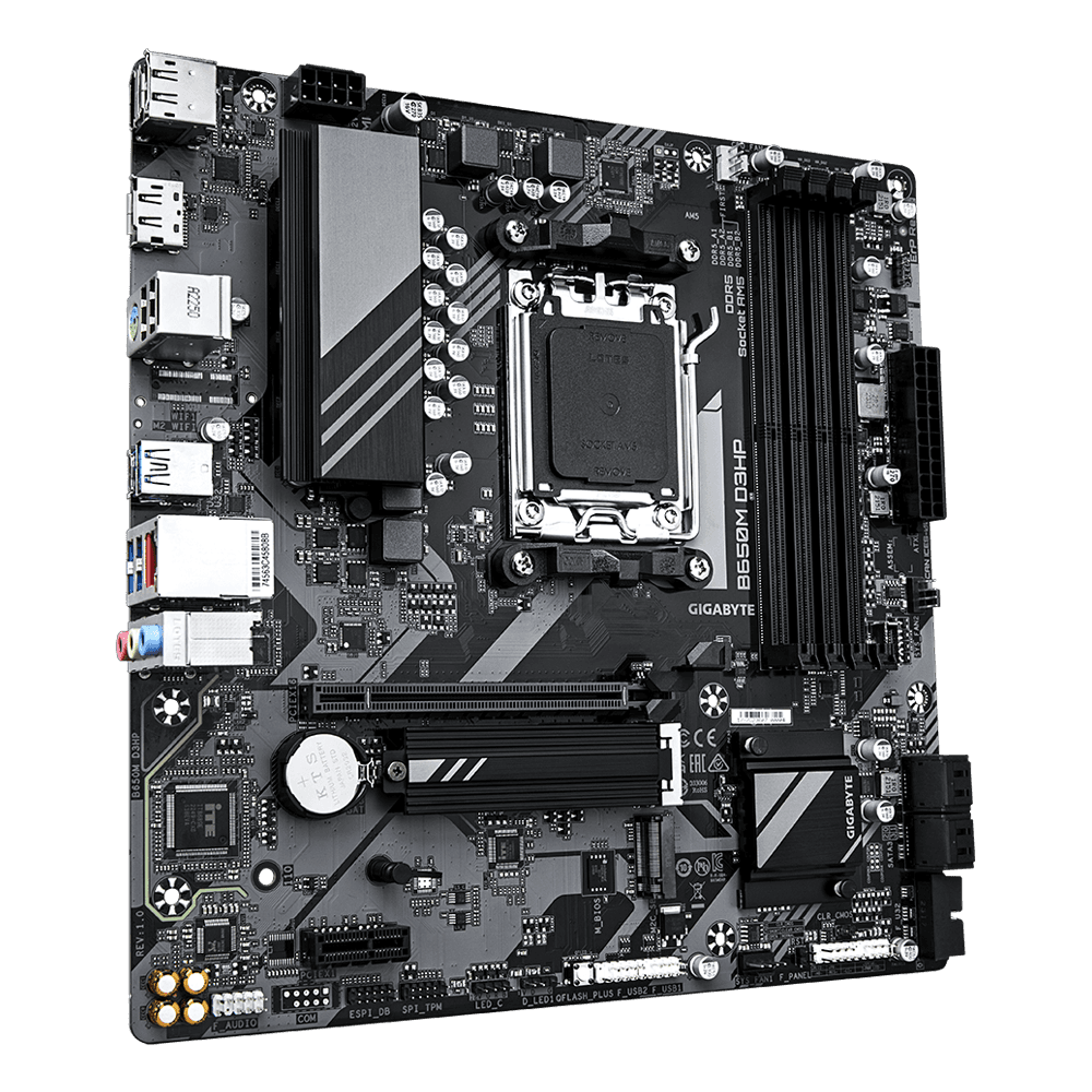 Placa de baza Gigabyte B650M D3HP, Socket AM5, DDR5, Micro-ATX - 3