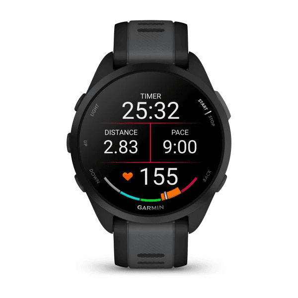 Ceas Garmin Forerunner 165, Black/Grey - 2