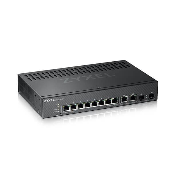 ZYXEL GS2220-10HP 10-PORT GBE SWITCH - 3