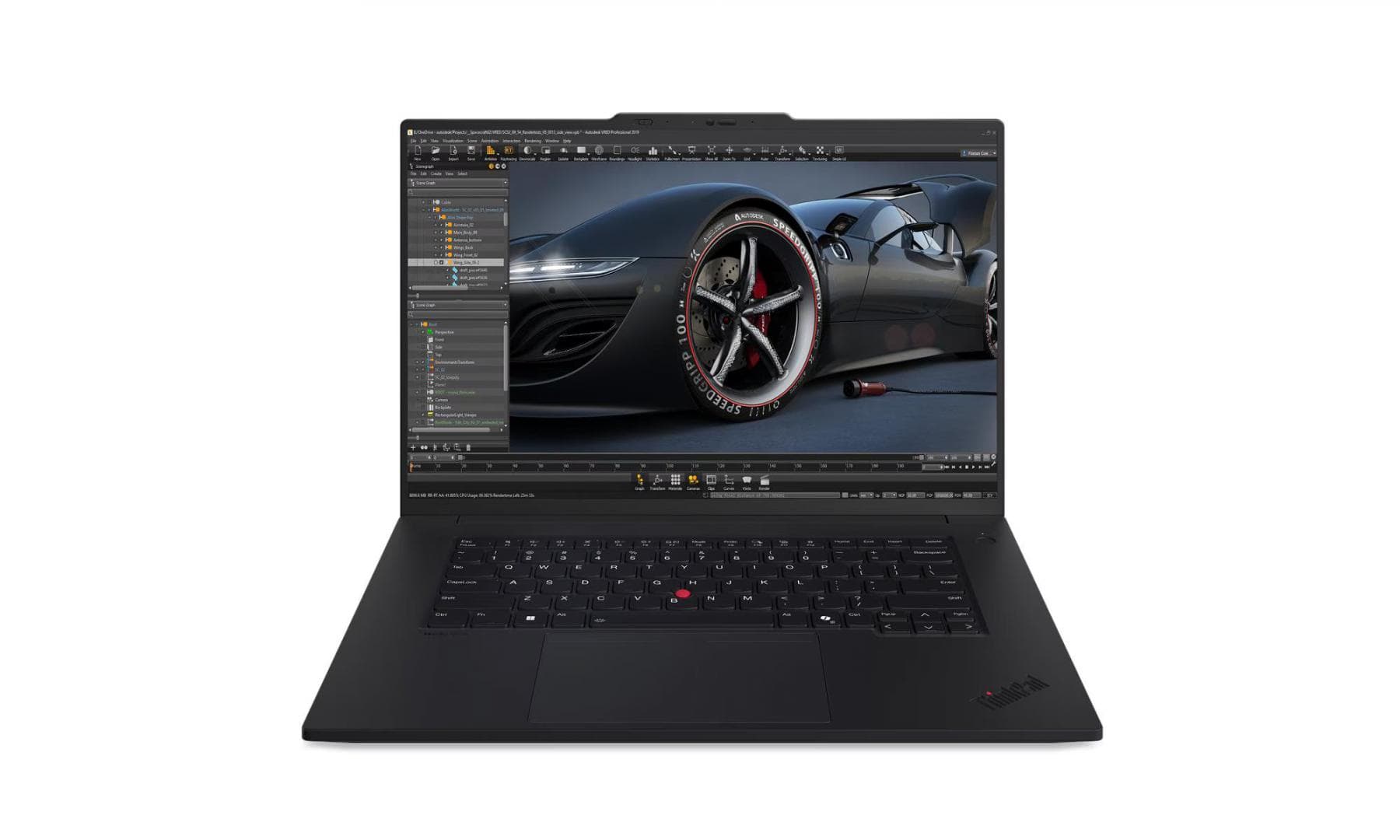 Laptop Workstation Lenovo ThinkPad P1 Gen 7, cu procesor Intel - 2
