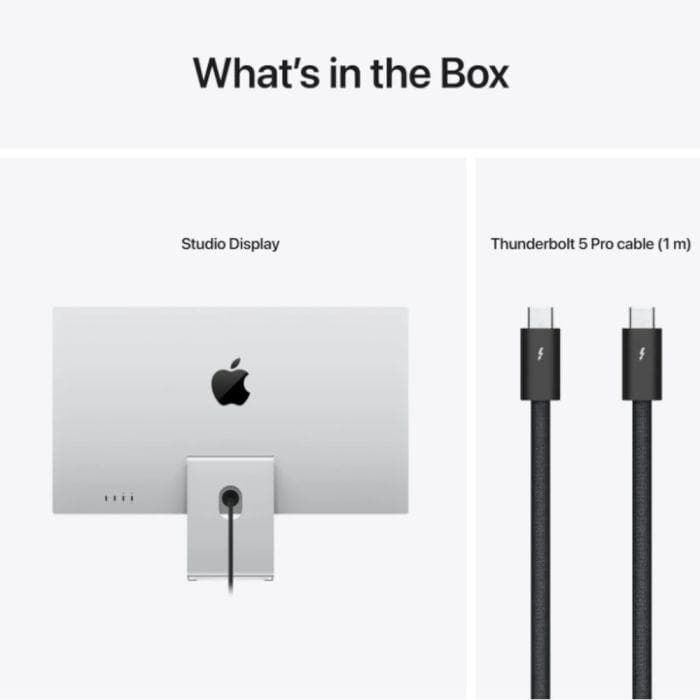 Apple Studio Display - 27" Retina 5K - Nano-Texture Glass - 3