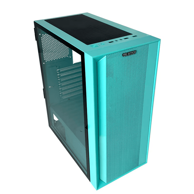 Carcasa PRO GAMING Jungle, RGB, Mid Tower, Verde - 2
