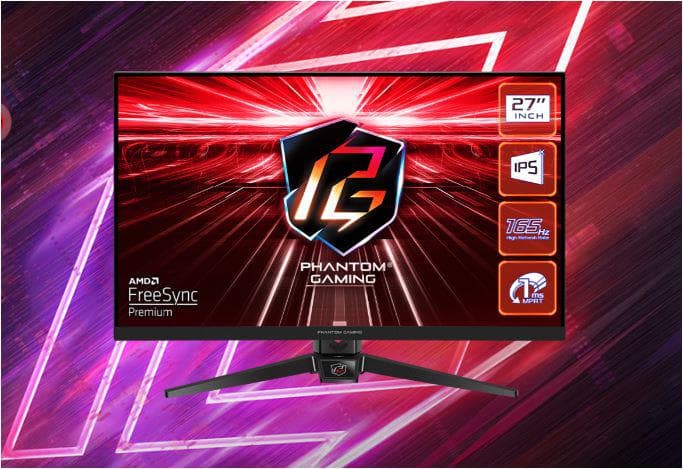Monitor Gaming Asrock PG27FF1A, diagonala: 27", Aspect: 16:9,IPS, anti-glare, Rezolutie: