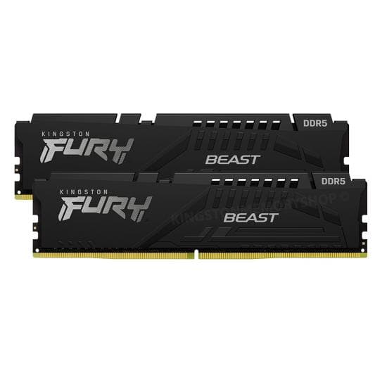 Memorie RAM Kingston FURY Beast, 64GB DDR5, 5600MHz, CL40