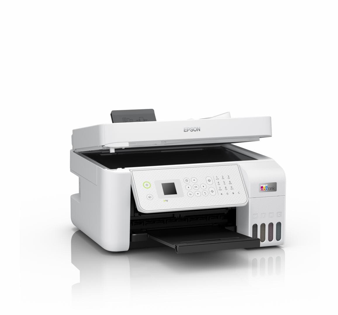 Multifunctional inkjet color Epson EcoTank CISS L5316, culoare: alb, dimensiune - 4
