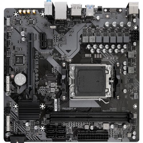 Placa de baza Gigabyte A620M H, Socket AM5, DDR5, Micro-ATX - 2