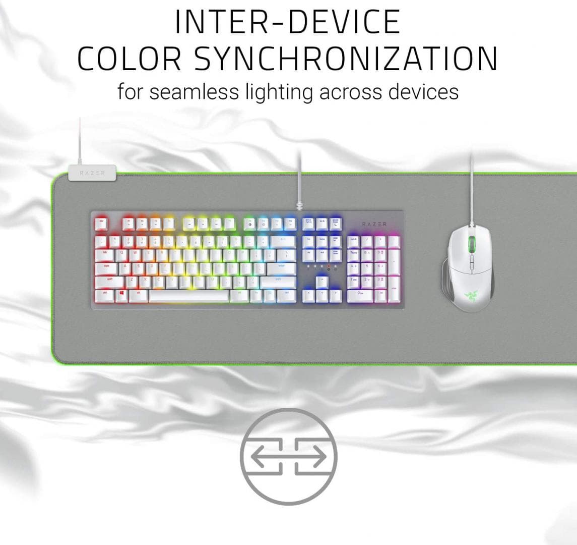 Mouse pad Razer Goliathus Extended Chroma, mercury - 2