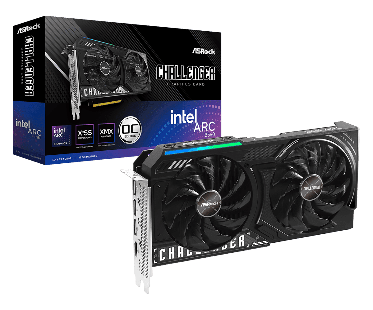 Placa video ASRock Intel Arc B580, 12GB GDDR6, PCI Express