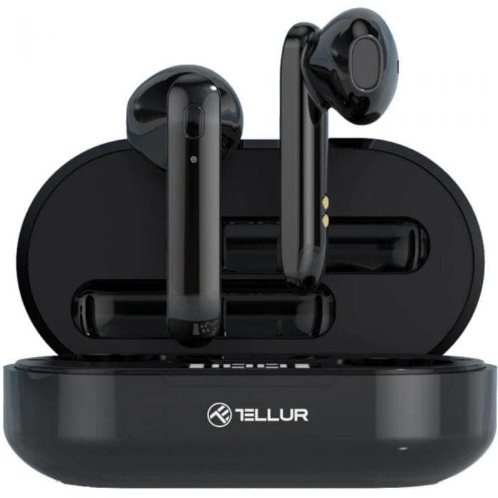 Casti In-ear TELLUR Flip True Wireless, Wireless, Negru - 2