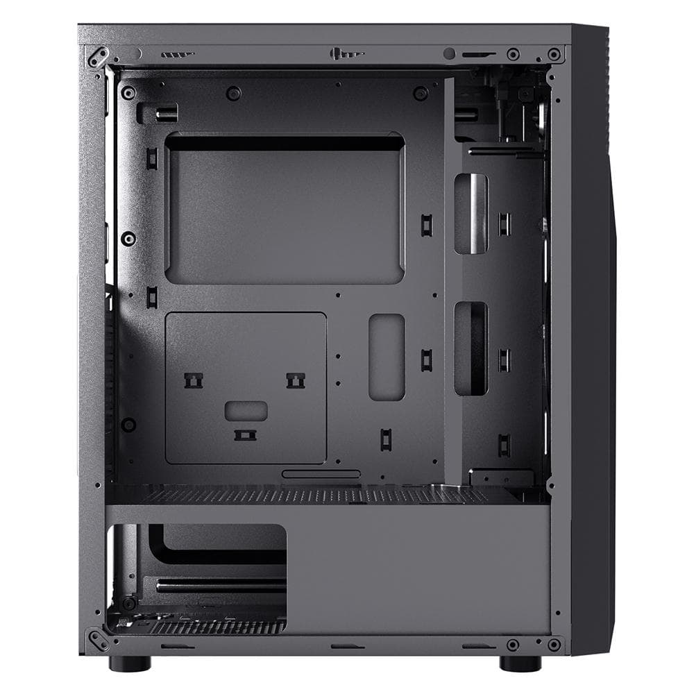 Carcasa SPACER WARRIOR, RGB, Mid Tower, Black - 5