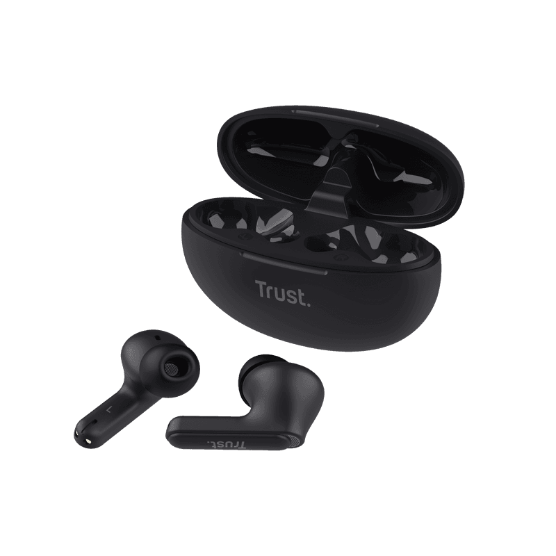 Casti In-ear TRUST Yavi, Wireless, Negru - 3