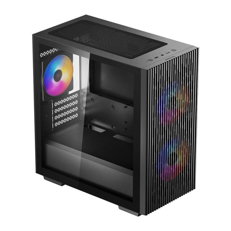 Carcasa DEEPCOOL MATREXX 40 3FS, Mini Tower, Black - 2