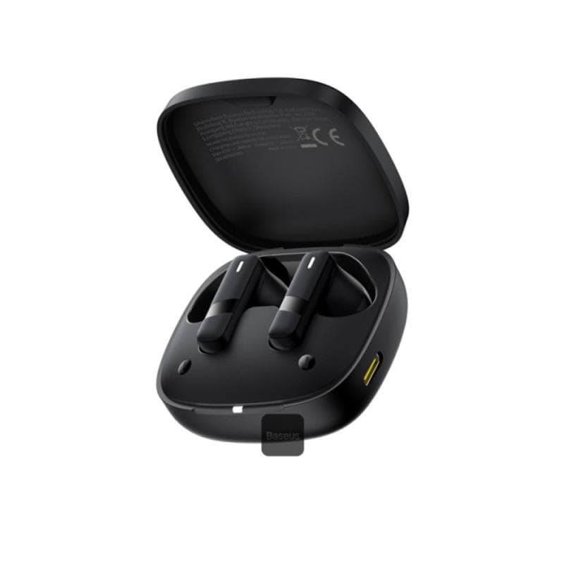 Casti In-ear Baseus Bowie E20, Fara Fir, Negru