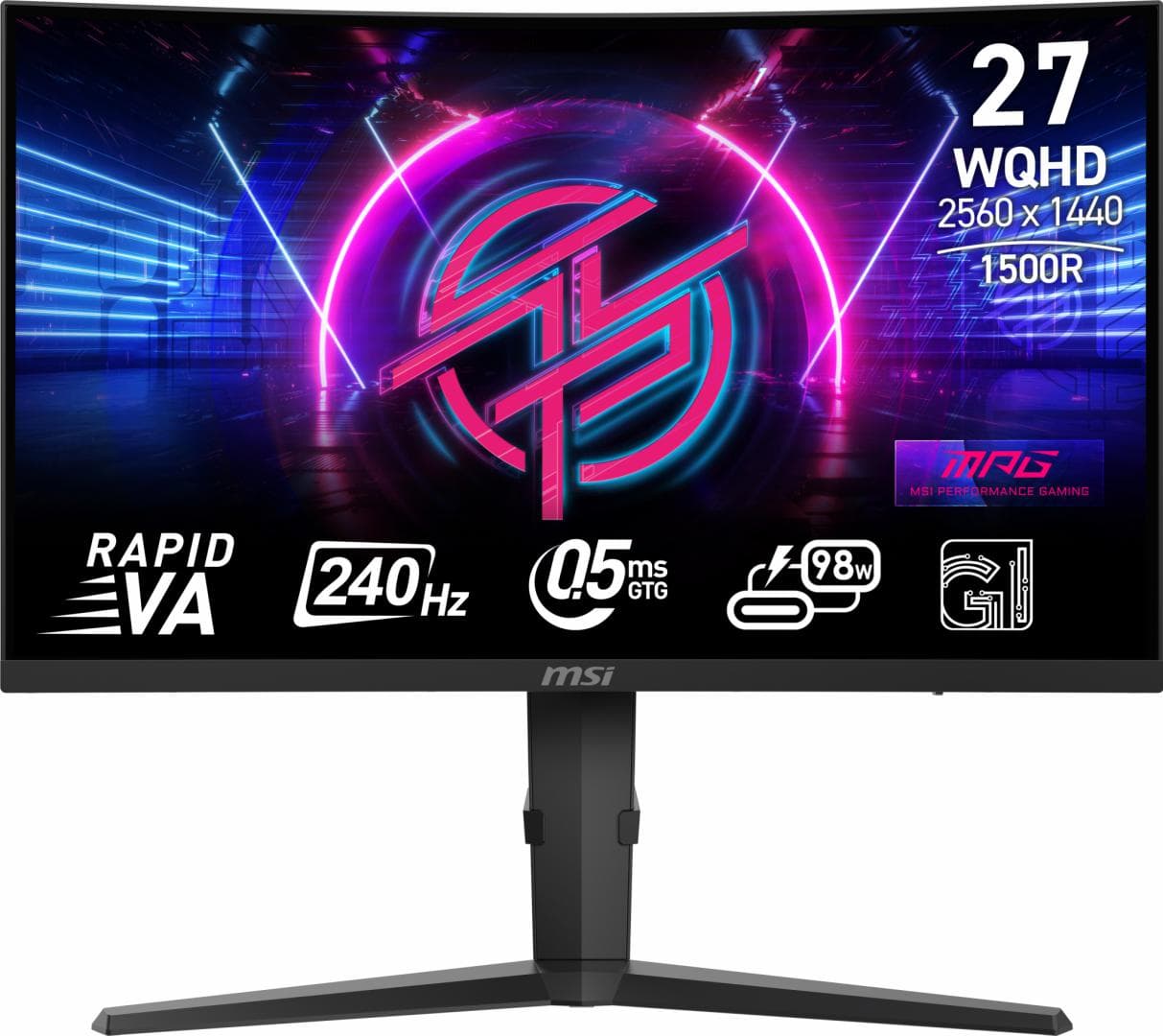Monitor MSI 27" MAG 275CQRXF - 2
