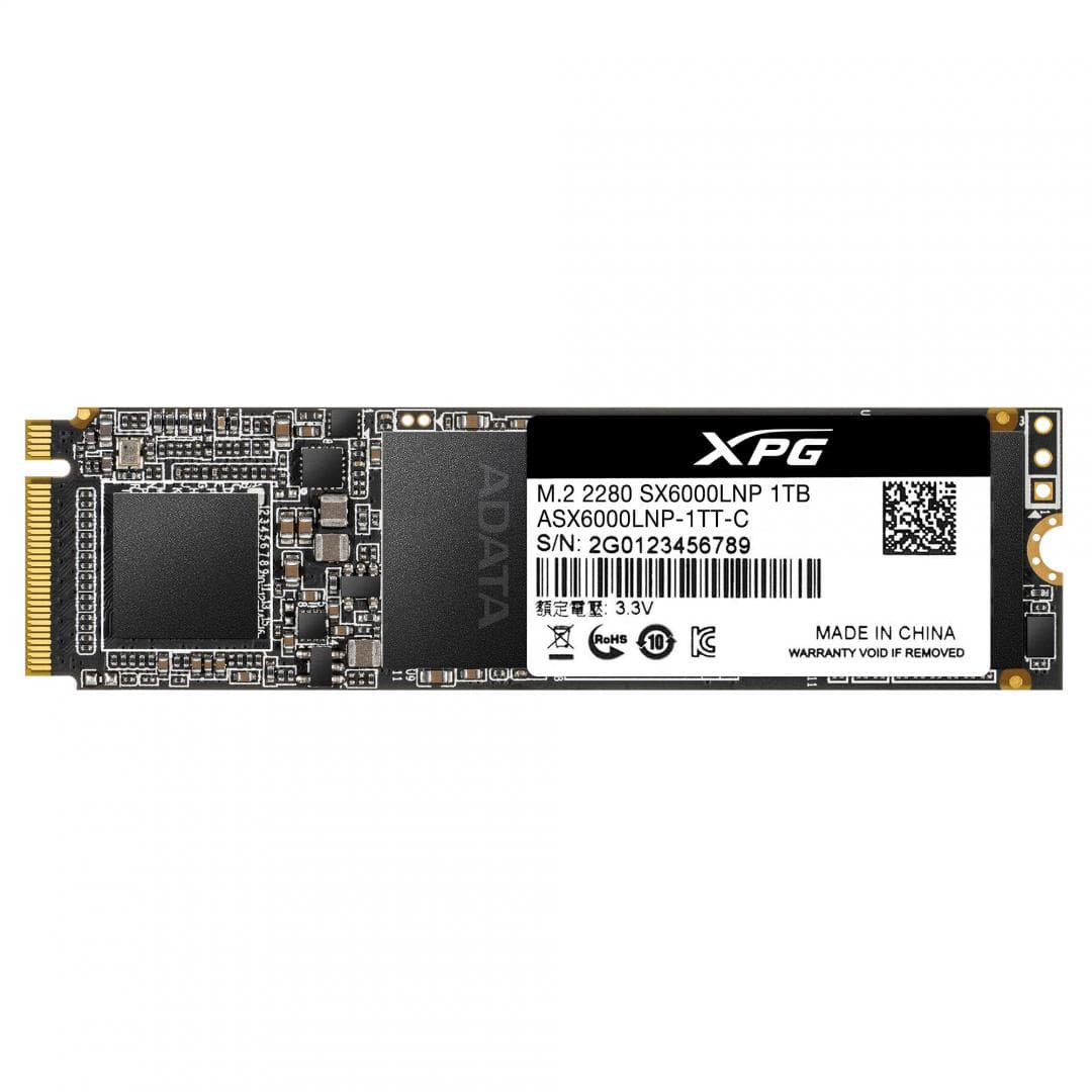 SSD intern ADATA XPG SX6000 Lite, 1 TB, PCI Express