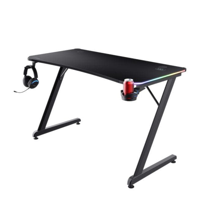 Birou gaming Trust GXT 709 Luminus, iluminare RGB, greutate 15.5 - 2