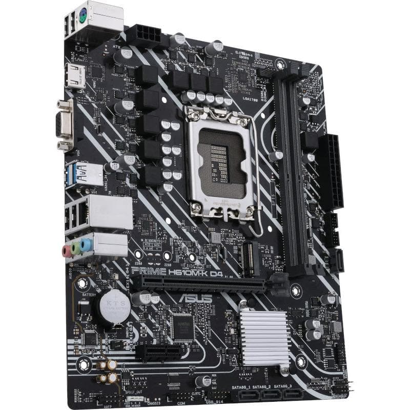 Placa de baza ASUS PRIME H610M-K D4, Socket 1700, DDR4, - 2