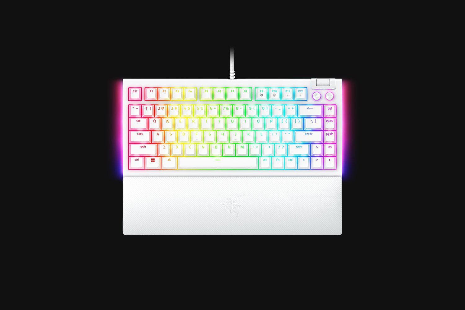 Tastatura mecanica gaming BlackWidow V4 75%, taste ABS, layout US,