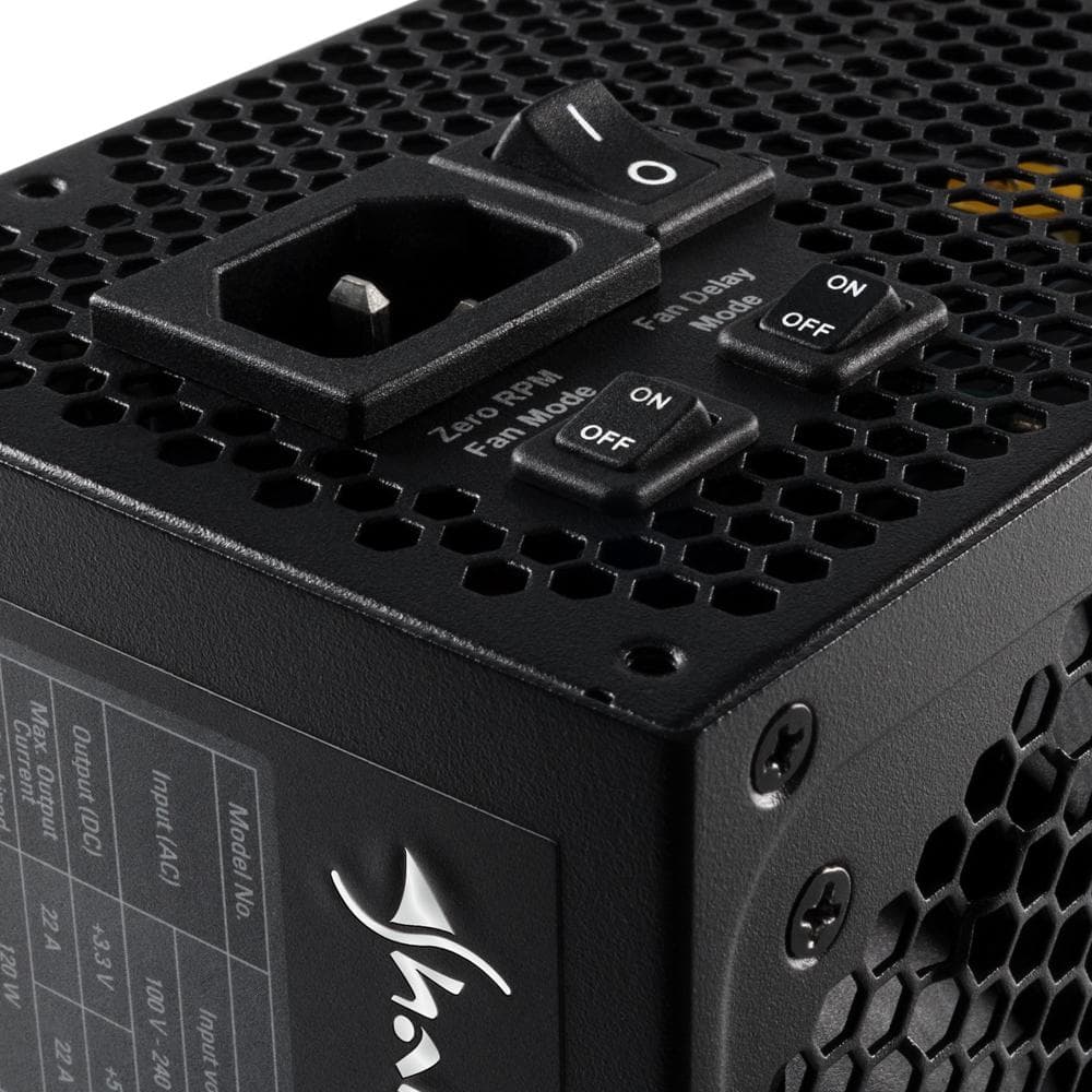 Sursa SHARKOON SilentStorm Cool Zero, 80 PLUS Gold, 650 W - 3