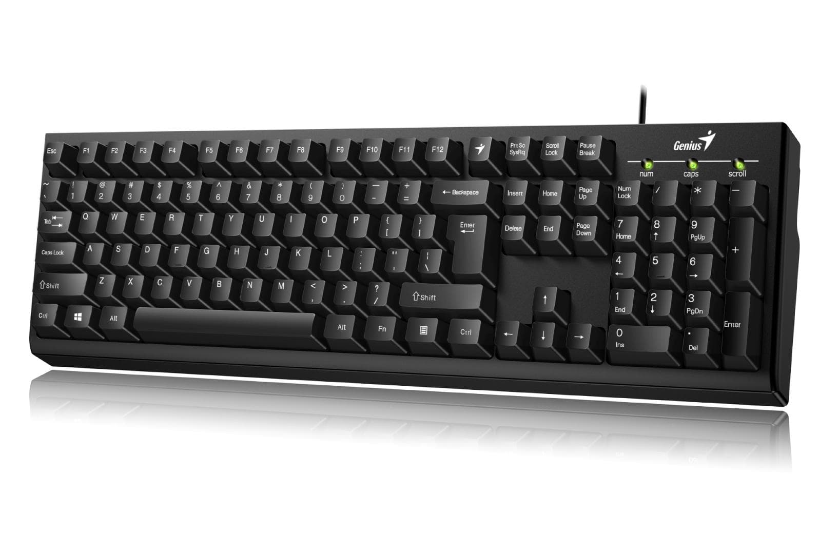 Tastatura Genius KB-100, neagra - 2