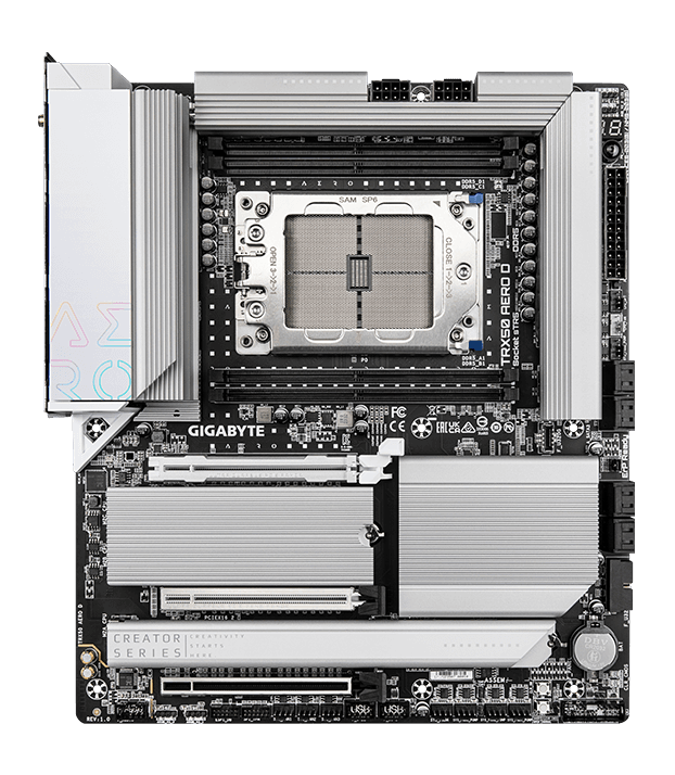 Placa de baza Gigabyte TRX50 AERO D, Socket sTR5, DDR5, - 2