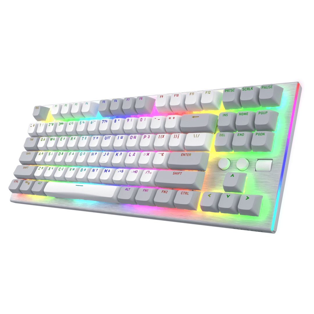 Tastatura mecanica cu fir Hator Gravity TKL conectivitate USB, polling