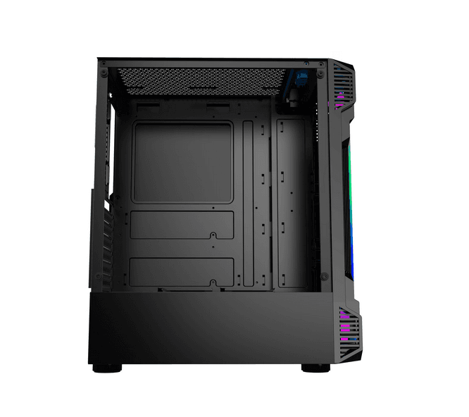 Carcasa PRO GAMING ZERG, RGB, Mid Tower, Black - 5