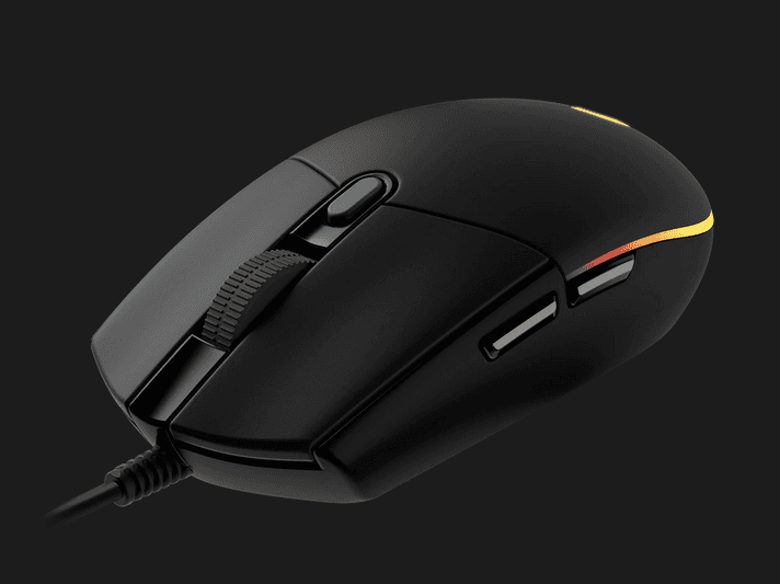 Logitech mouse cu fir G102 RGB, 6 butoane, 8000 dpi, - 4
