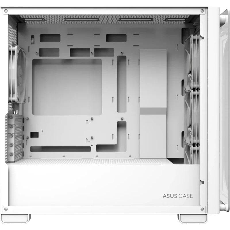 Carcasa ASUS A23 PLUS TG ARGB, Mid Tower, White - 5