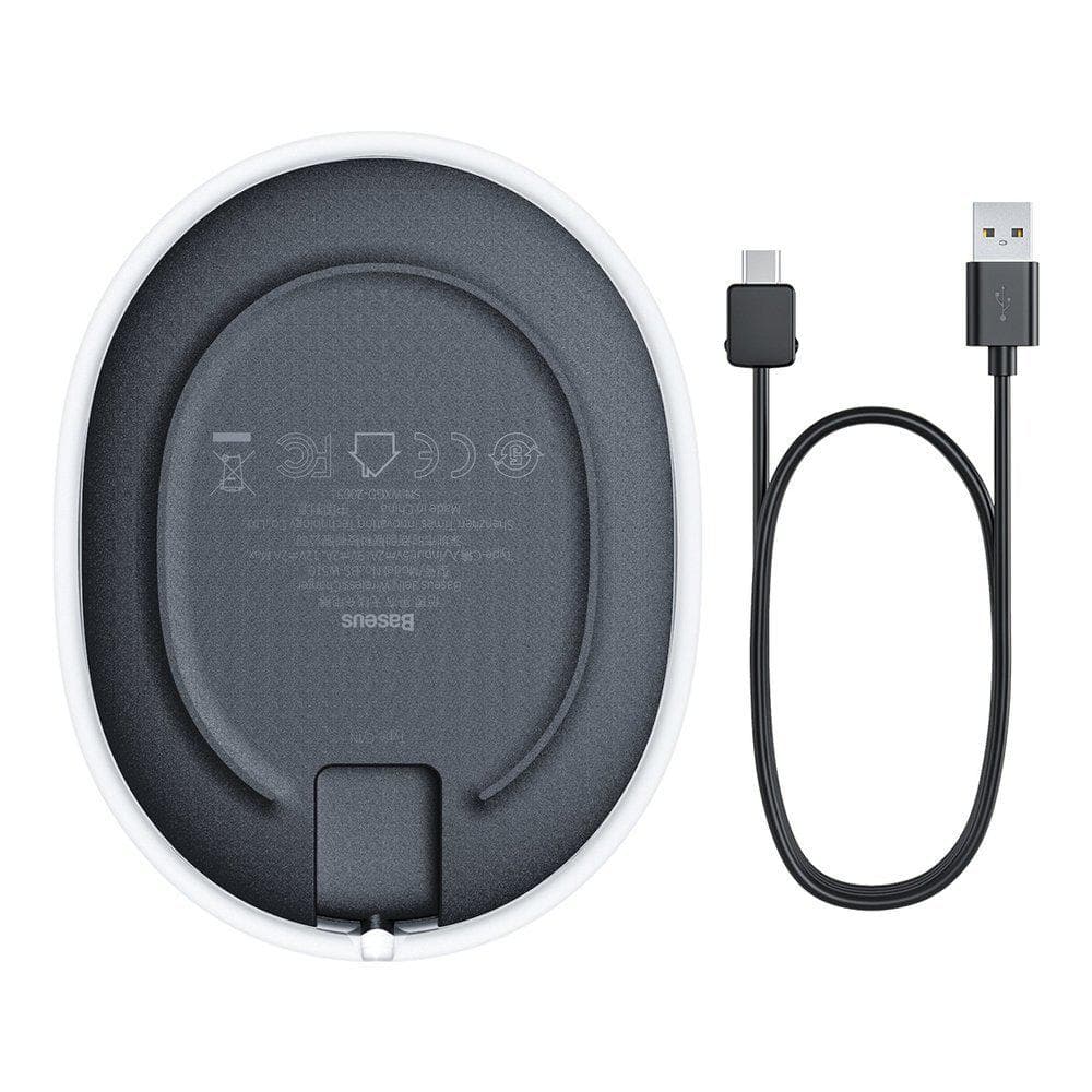 INCARCATOR wireless Baseus Jelly Qi 15W, compatibilitate smartphones si airpods, - 3