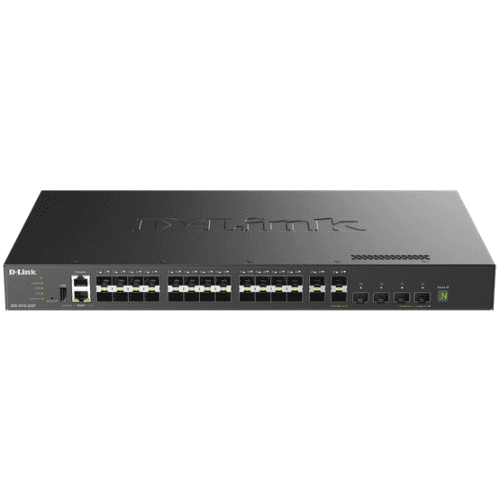 Switch DLink DXS-3410-32SY, 28x 10G SFP+, 4x 10/25G SFP28, 100/1000/2500/5000/10000 - 2