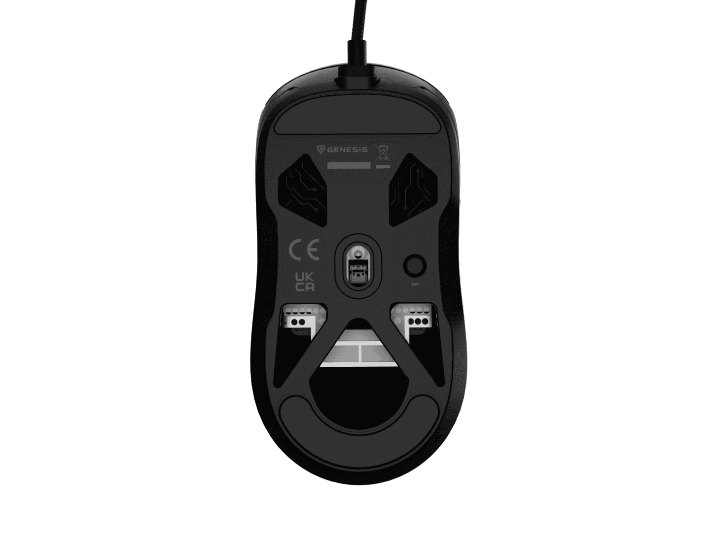 Mouse gaming cu fir Genesis Krypton 660, interfata USB, 12000 - 9